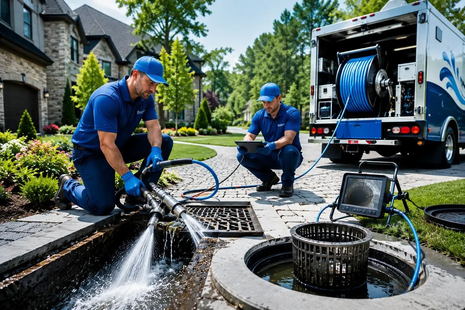 Local outdoor drain cleaning professionals in Black Mountain, NC